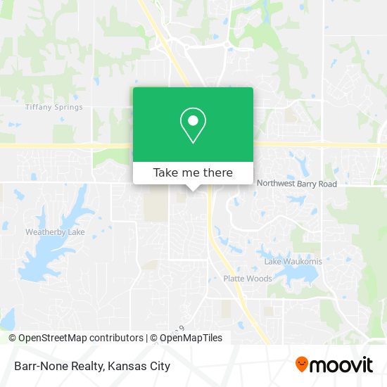 Barr-None Realty map