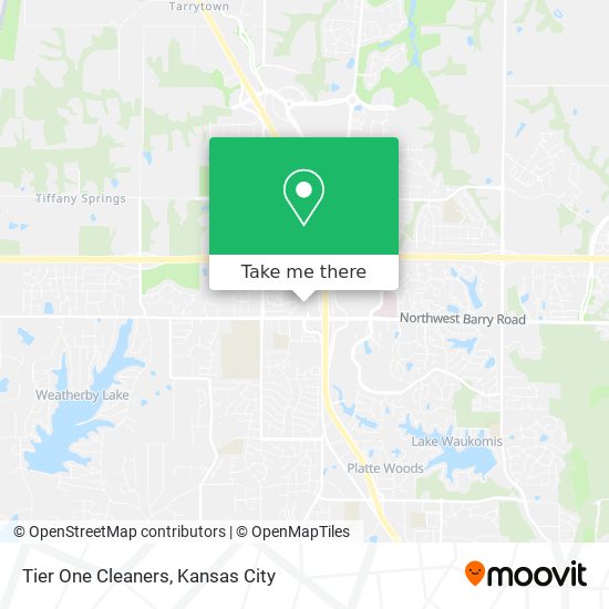 Tier One Cleaners map