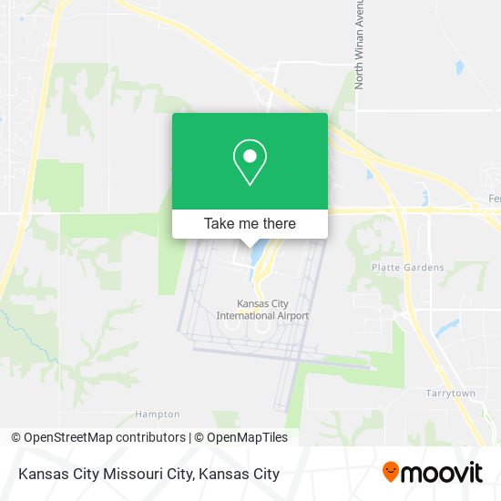 Mapa de Kansas City Missouri City