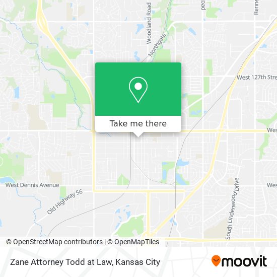 Mapa de Zane Attorney Todd at Law