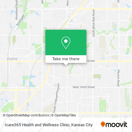 Mapa de Icare365 Health and Wellness Clinic