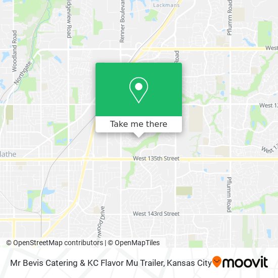 Mr Bevis Catering & KC Flavor Mu Trailer map