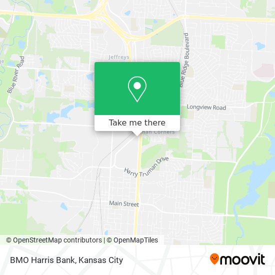 BMO Harris Bank map