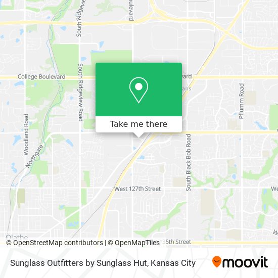 Sunglass Outfitters by Sunglass Hut map