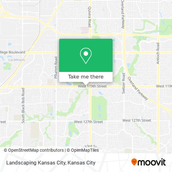 Mapa de Landscaping Kansas City