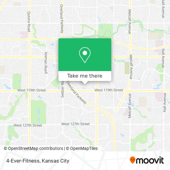 4-Ever-Fitness map