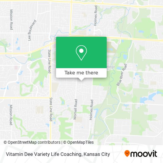 Vitamin Dee Variety Life Coaching map