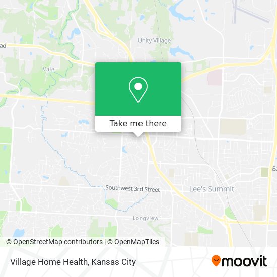 Village Home Health map