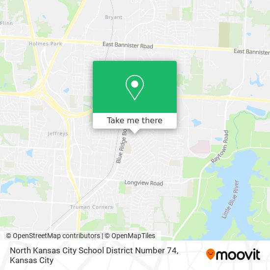 North Kansas City School District Number 74 map