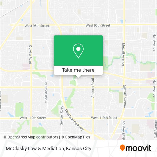 Mapa de McClasky Law & Mediation