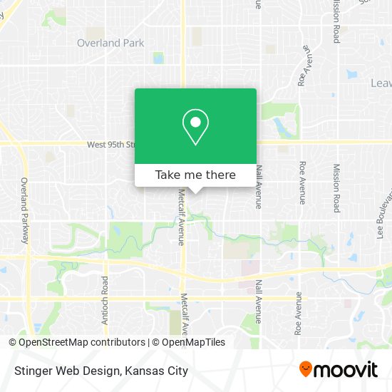 Stinger Web Design map