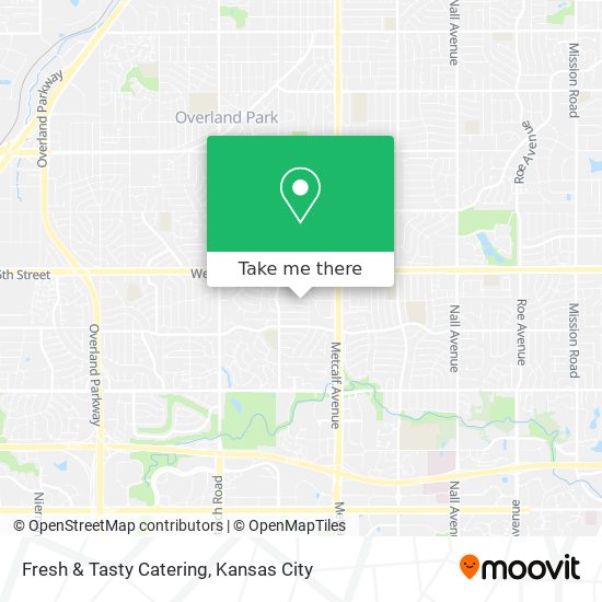 Fresh & Tasty Catering map