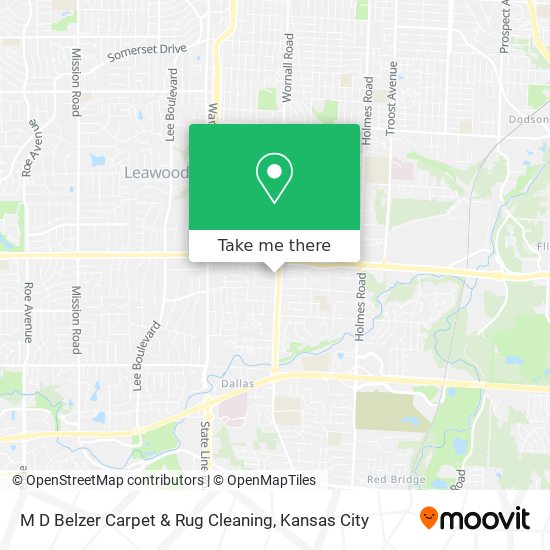 M D Belzer Carpet & Rug Cleaning map