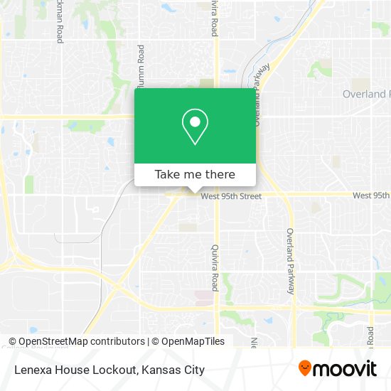 Mapa de Lenexa House Lockout