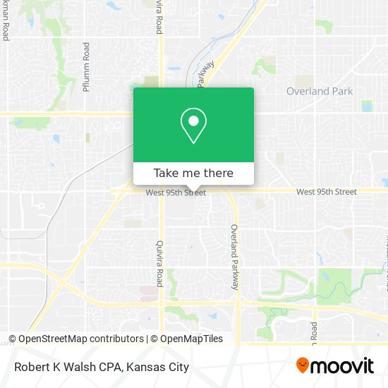 Robert K Walsh CPA map