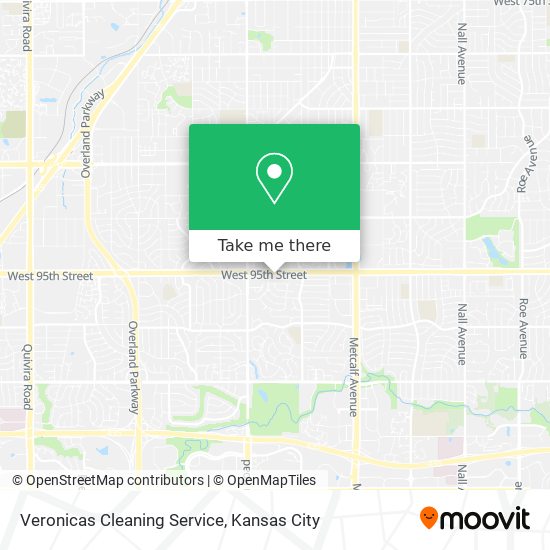 Veronicas Cleaning Service map