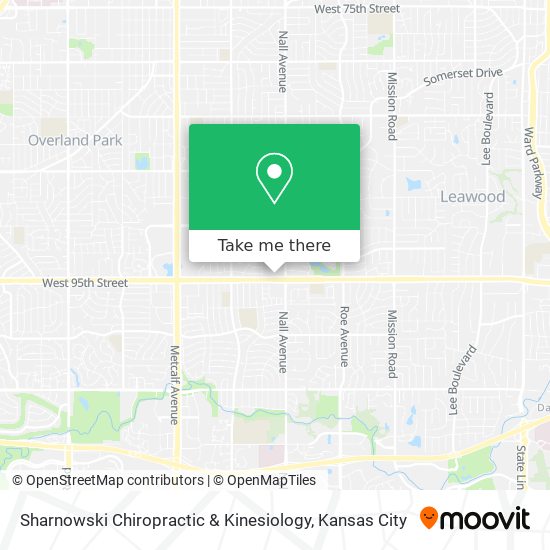 Mapa de Sharnowski Chiropractic & Kinesiology