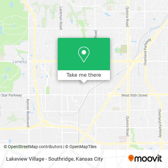 Lakeview Village - Southridge map
