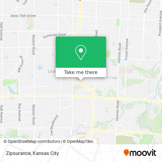 Zipsurance map