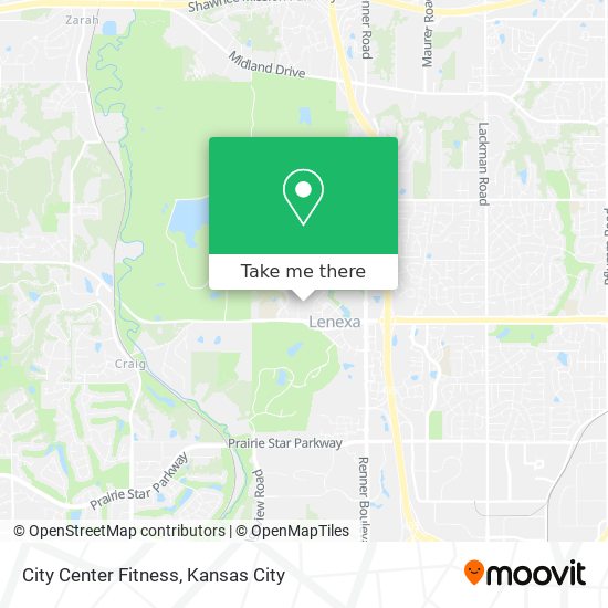 City Center Fitness map