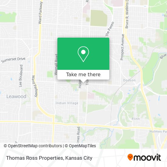 Thomas Ross Properties map