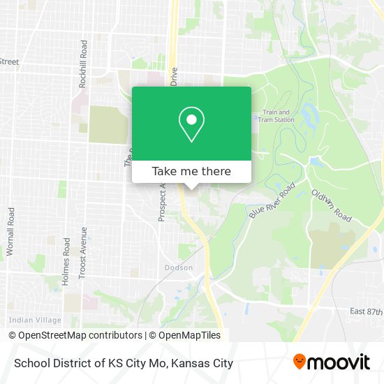 School District of KS City Mo map