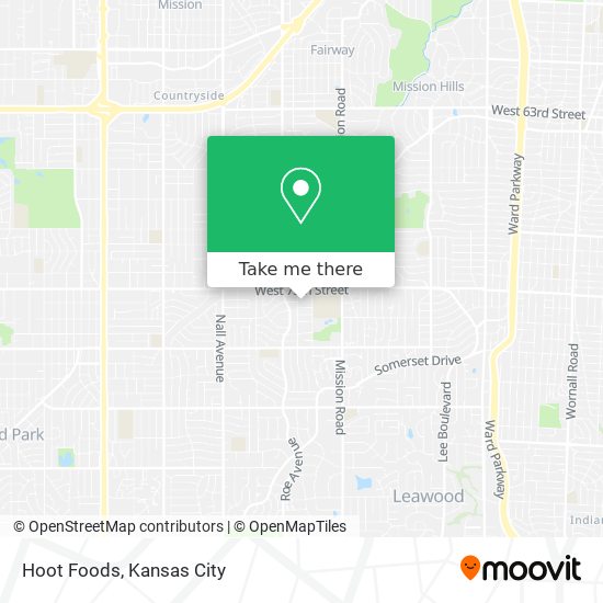 Hoot Foods map