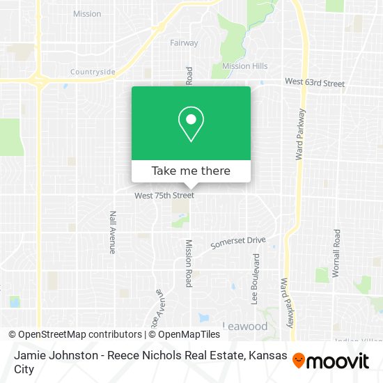 Jamie Johnston - Reece Nichols Real Estate map