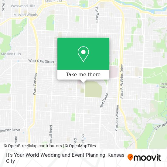 Mapa de It's Your World Wedding and Event Planning