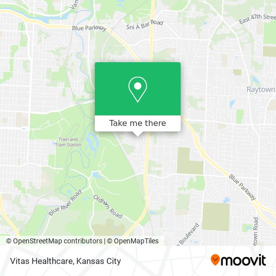 Vitas Healthcare map