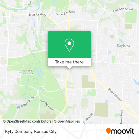 Mapa de Kyty Company