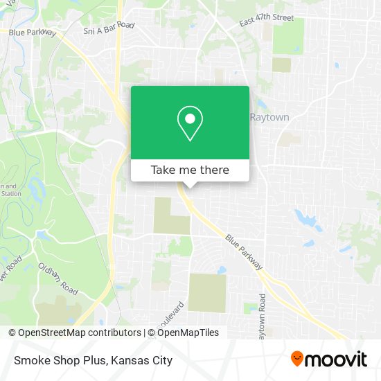 Smoke Shop Plus map