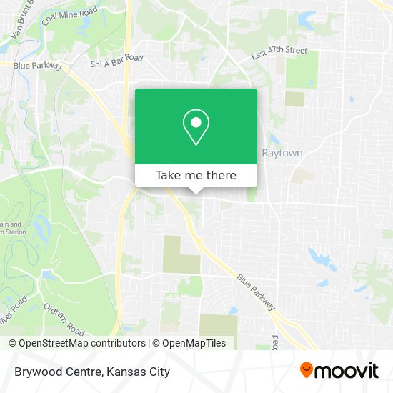 Brywood Centre map