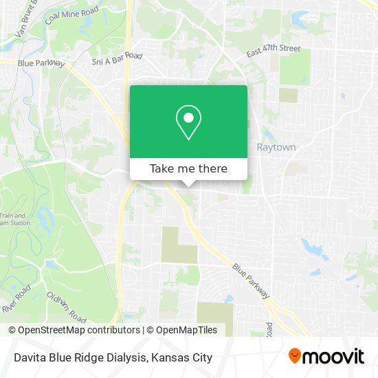 Davita Blue Ridge Dialysis map