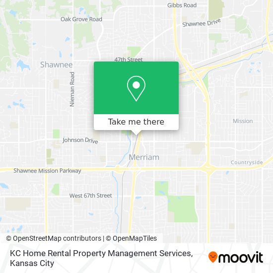 Mapa de KC Home Rental Property Management Services
