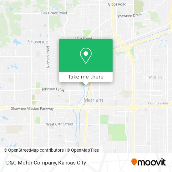 D&C Motor Company map