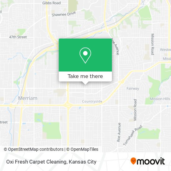 Oxi Fresh Carpet Cleaning map