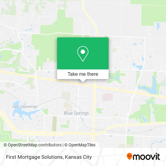 First Mortgage Solutions map