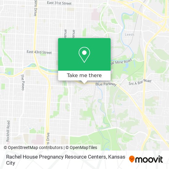 Rachel House Pregnancy Resource Centers map