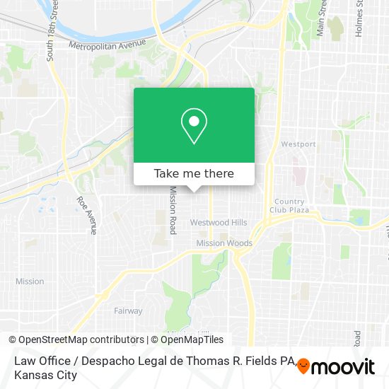 Law Office / Despacho Legal de Thomas R. Fields PA map