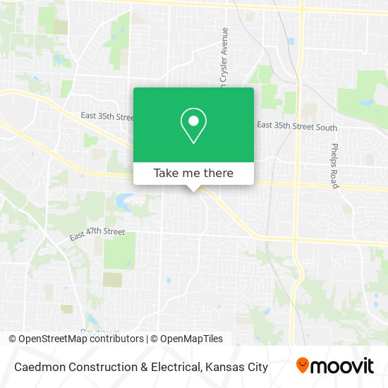 Caedmon Construction & Electrical map