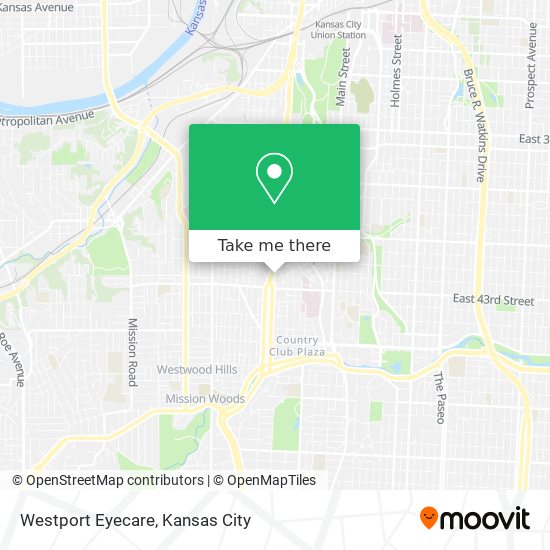 Westport Eyecare map