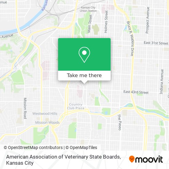 American Association of Veterinary State Boards map