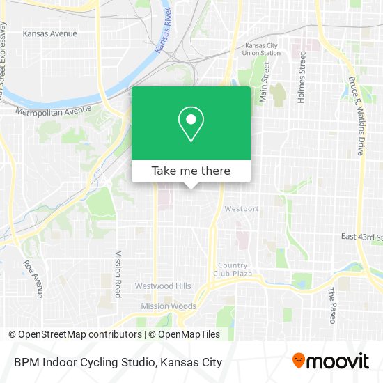 Mapa de BPM Indoor Cycling Studio