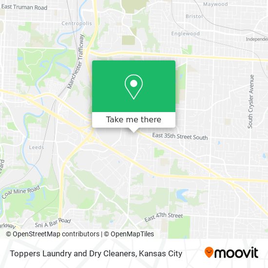 Mapa de Toppers Laundry and Dry Cleaners