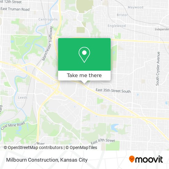 Milbourn Construction map