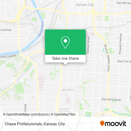 Chase Professionals map