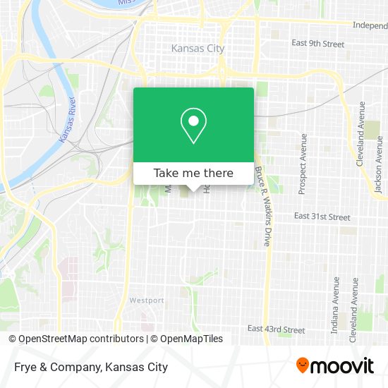 Frye & Company map