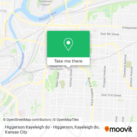 Mapa de Higgerson Kayeleigh do - Higgerson, Kayeleigh do