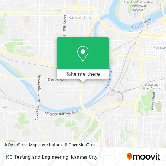 KC Testing and Engineering map